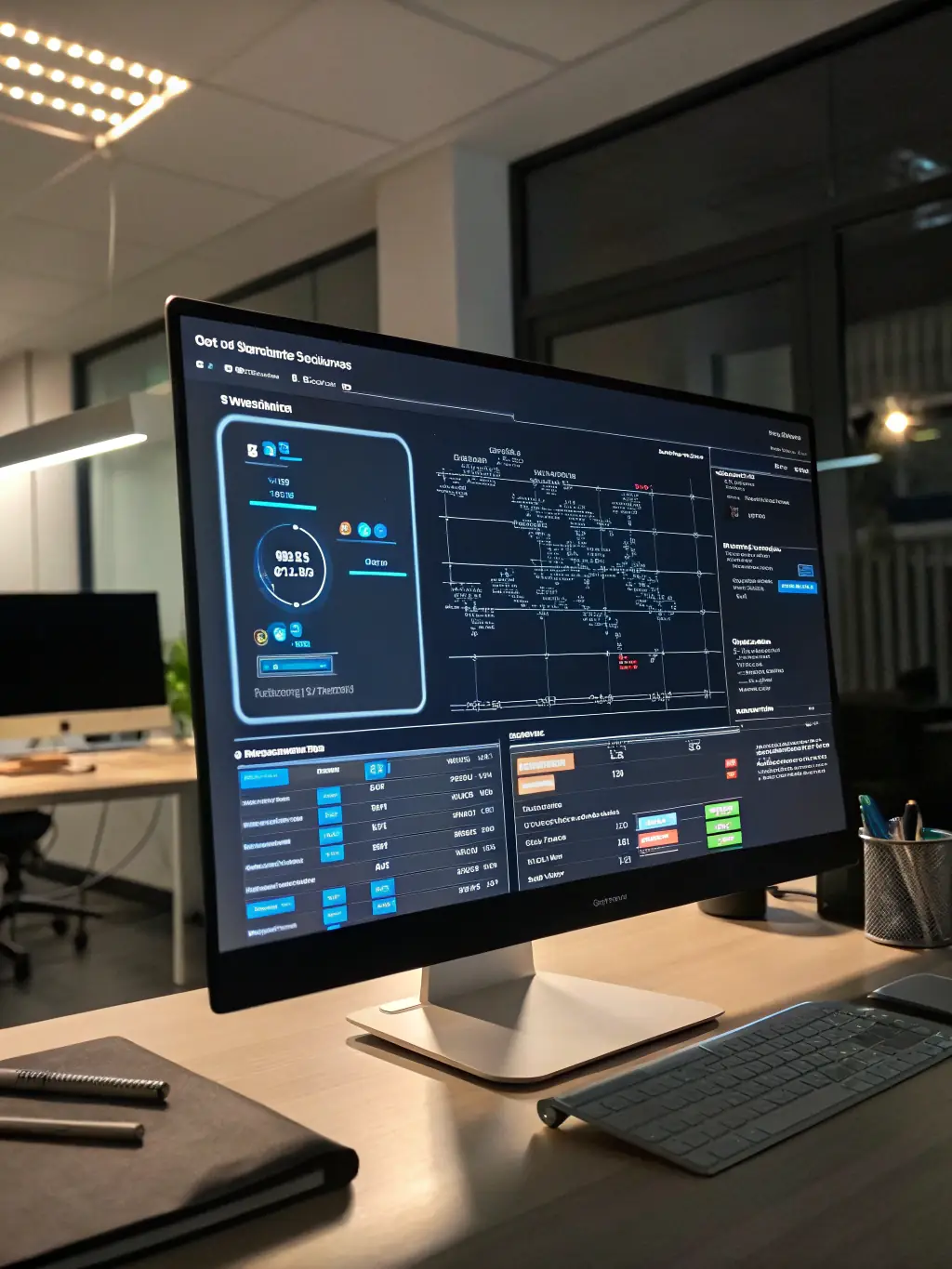 A visual representation of data flowing seamlessly from various sources into a centralized, well-organized data warehouse, illustrating Custom Data Pipeline Development.